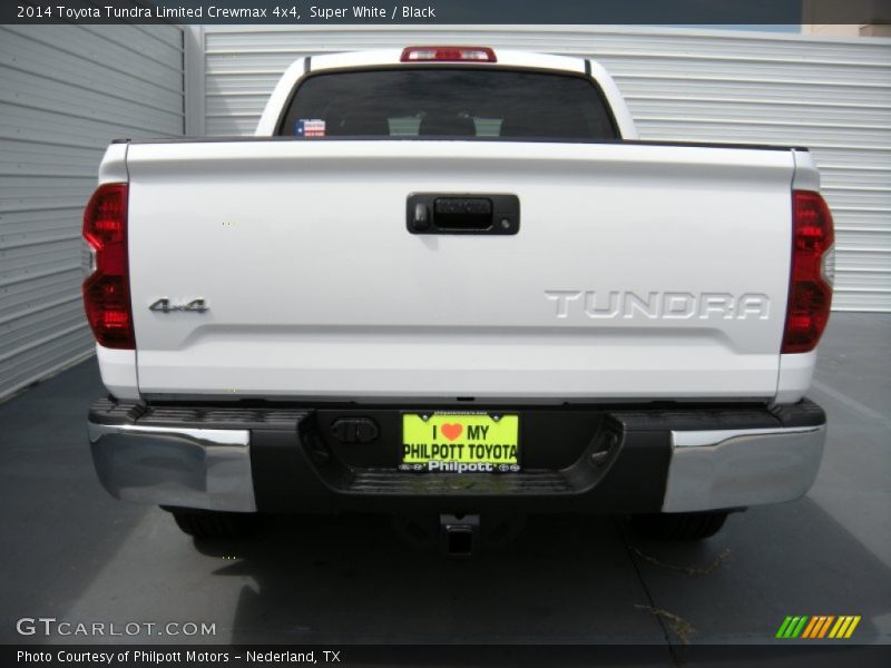 Super White / Black 2014 Toyota Tundra Limited Crewmax 4x4