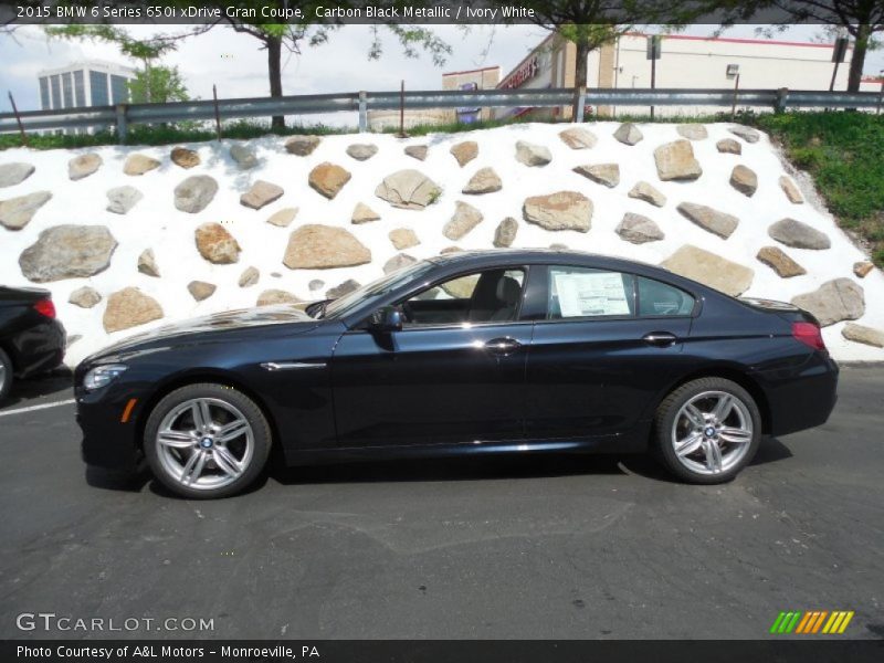  2015 6 Series 650i xDrive Gran Coupe Carbon Black Metallic