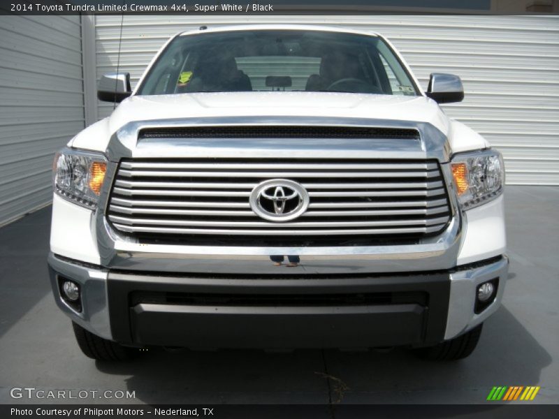 Super White / Black 2014 Toyota Tundra Limited Crewmax 4x4