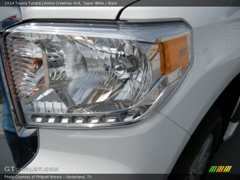 Super White / Black 2014 Toyota Tundra Limited Crewmax 4x4