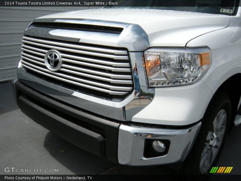 Super White / Black 2014 Toyota Tundra Limited Crewmax 4x4