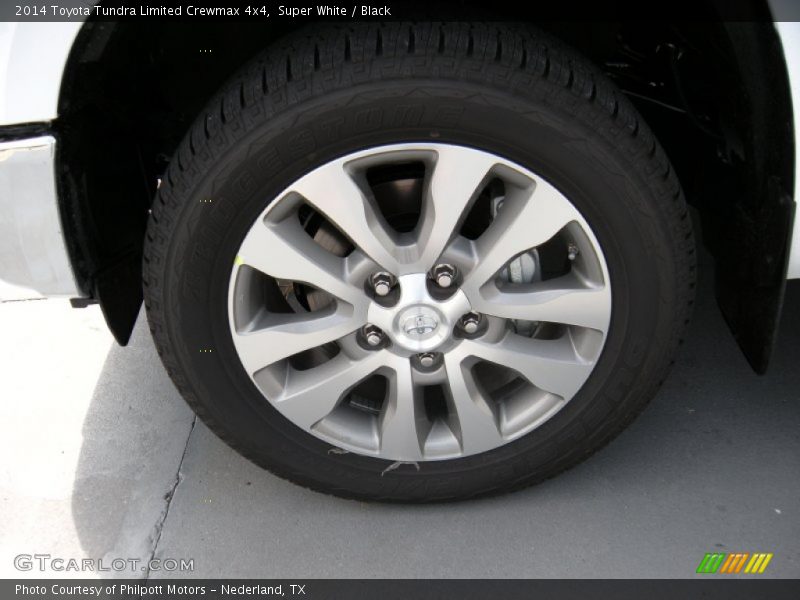 Super White / Black 2014 Toyota Tundra Limited Crewmax 4x4