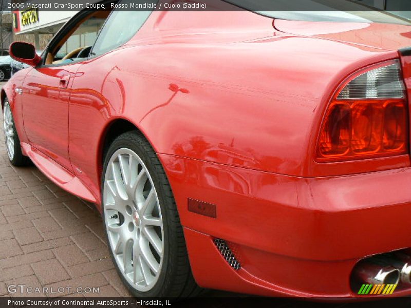 Rosso Mondiale / Cuoio (Saddle) 2006 Maserati GranSport Coupe