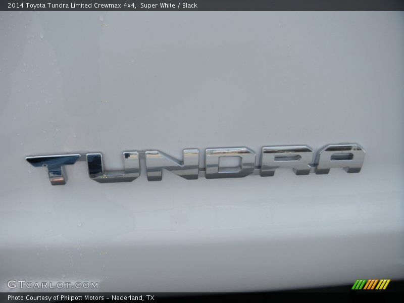 Super White / Black 2014 Toyota Tundra Limited Crewmax 4x4