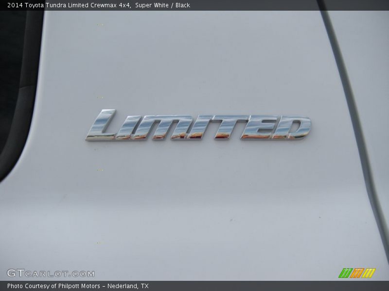 Super White / Black 2014 Toyota Tundra Limited Crewmax 4x4
