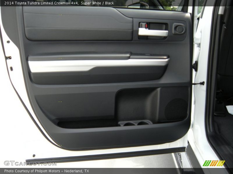 Super White / Black 2014 Toyota Tundra Limited Crewmax 4x4