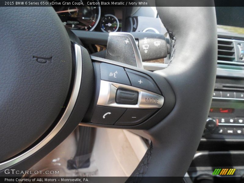 Controls of 2015 6 Series 650i xDrive Gran Coupe