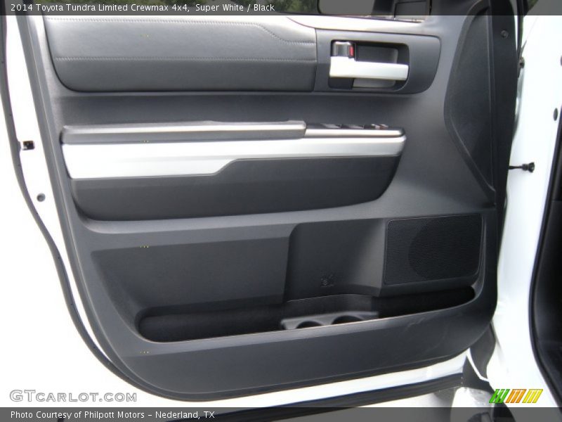 Super White / Black 2014 Toyota Tundra Limited Crewmax 4x4