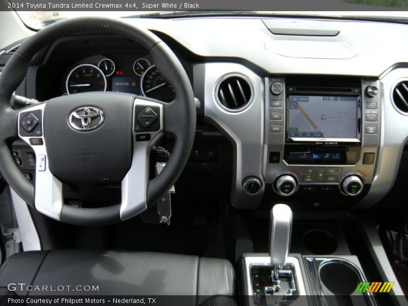 Super White / Black 2014 Toyota Tundra Limited Crewmax 4x4