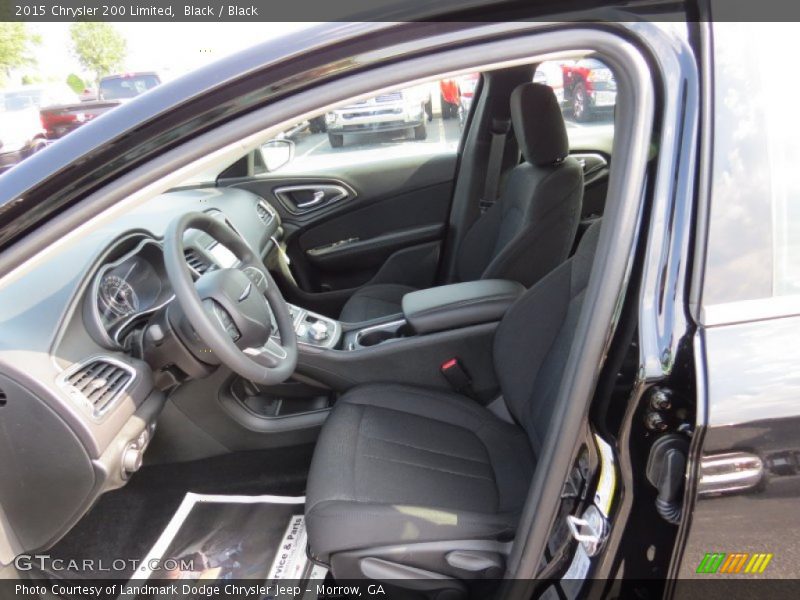 Black / Black 2015 Chrysler 200 Limited