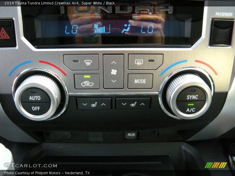 Super White / Black 2014 Toyota Tundra Limited Crewmax 4x4
