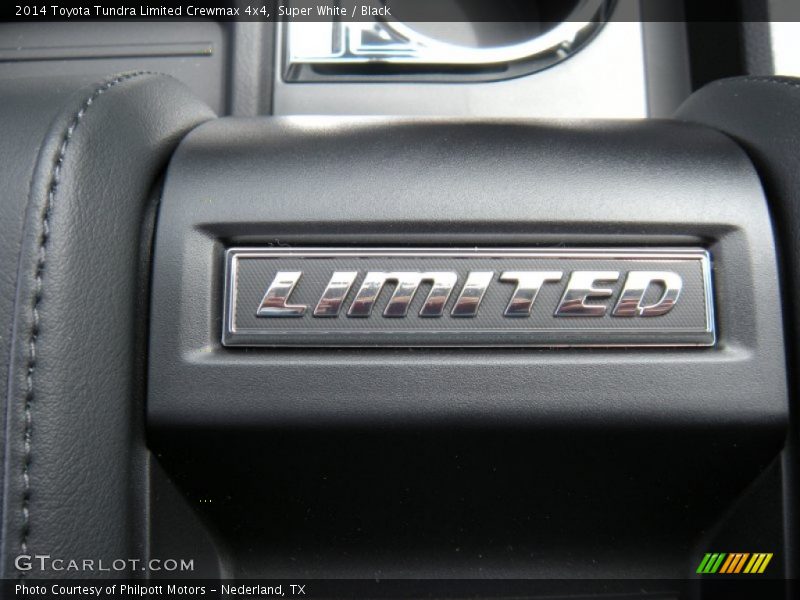 Super White / Black 2014 Toyota Tundra Limited Crewmax 4x4