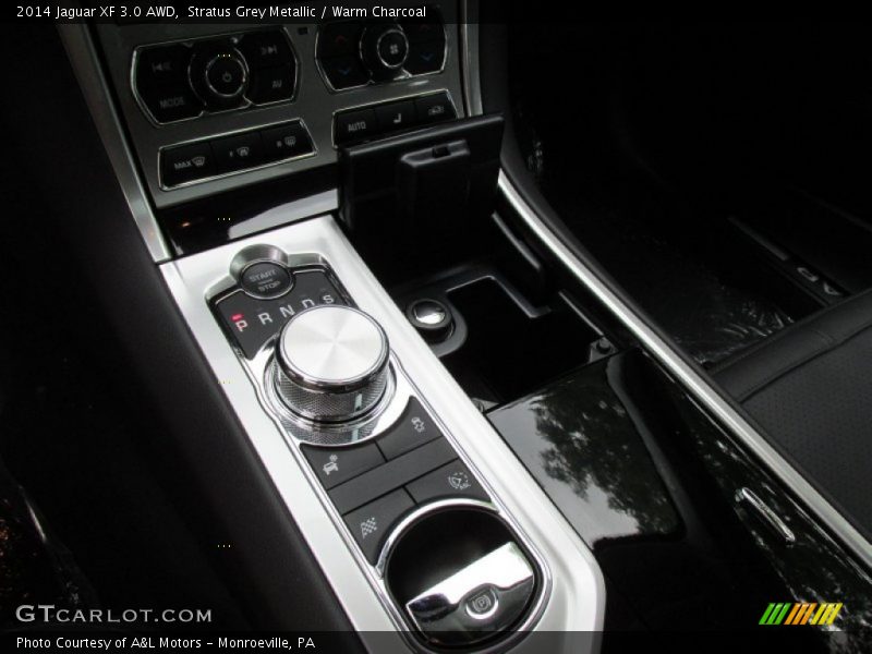 Stratus Grey Metallic / Warm Charcoal 2014 Jaguar XF 3.0 AWD