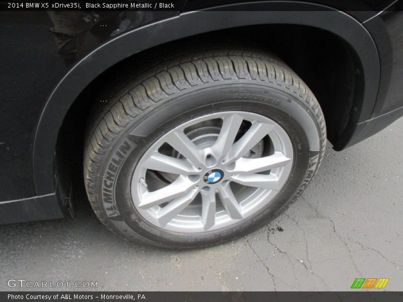 Black Sapphire Metallic / Black 2014 BMW X5 xDrive35i