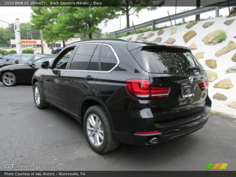 Black Sapphire Metallic / Black 2014 BMW X5 xDrive35i