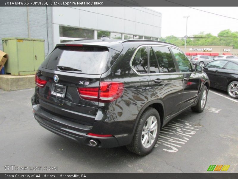 Black Sapphire Metallic / Black 2014 BMW X5 xDrive35i