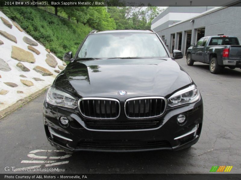 Black Sapphire Metallic / Black 2014 BMW X5 xDrive35i