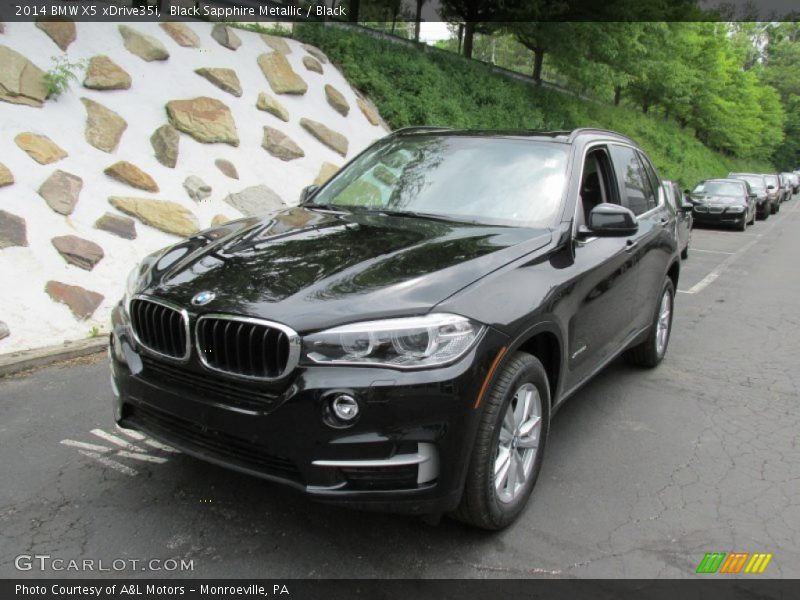 Black Sapphire Metallic / Black 2014 BMW X5 xDrive35i