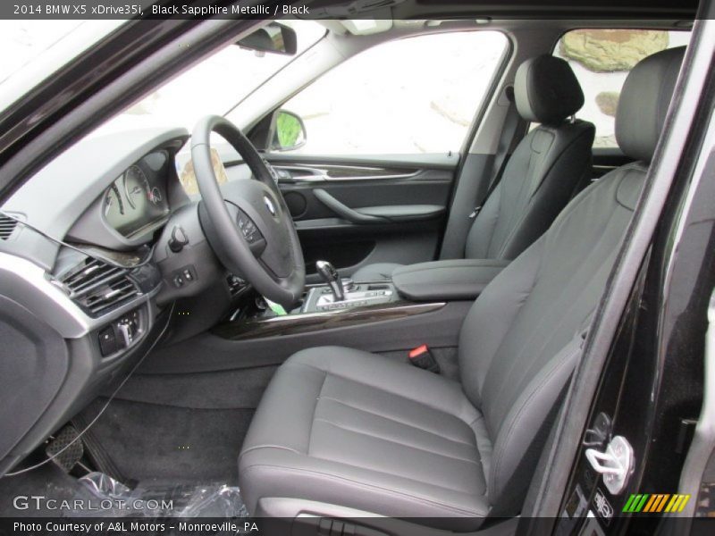Black Sapphire Metallic / Black 2014 BMW X5 xDrive35i