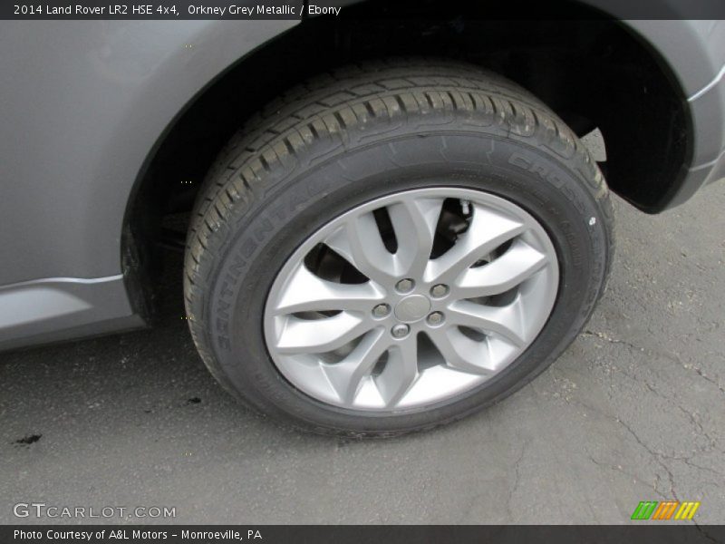 Orkney Grey Metallic / Ebony 2014 Land Rover LR2 HSE 4x4