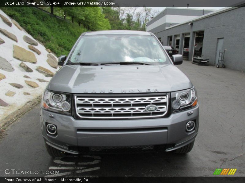 Orkney Grey Metallic / Ebony 2014 Land Rover LR2 HSE 4x4
