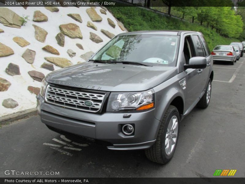 Orkney Grey Metallic / Ebony 2014 Land Rover LR2 HSE 4x4