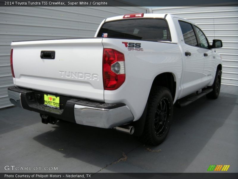 Super White / Graphite 2014 Toyota Tundra TSS CrewMax