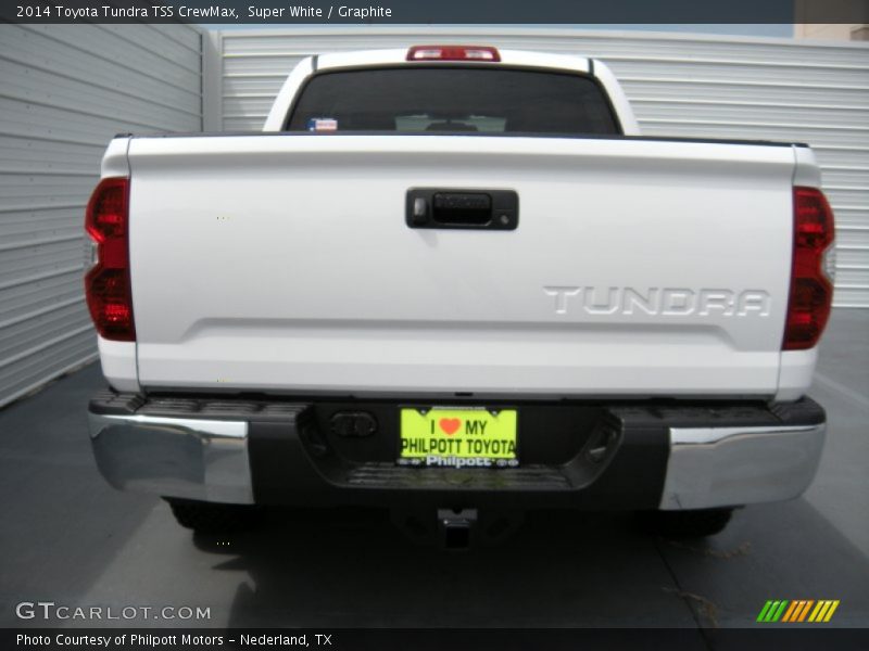 Super White / Graphite 2014 Toyota Tundra TSS CrewMax