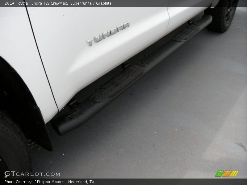 Super White / Graphite 2014 Toyota Tundra TSS CrewMax