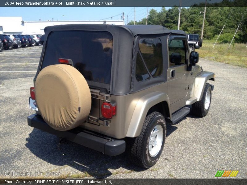 Light Khaki Metallic / Khaki 2004 Jeep Wrangler Sahara 4x4