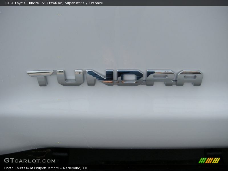 Super White / Graphite 2014 Toyota Tundra TSS CrewMax