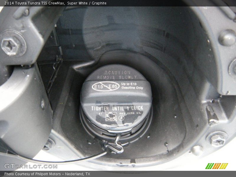 Super White / Graphite 2014 Toyota Tundra TSS CrewMax
