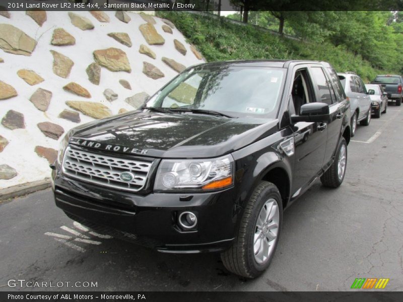 Santorini Black Metallic / Ebony 2014 Land Rover LR2 HSE 4x4