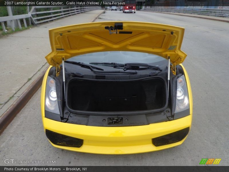  2007 Gallardo Spyder Trunk