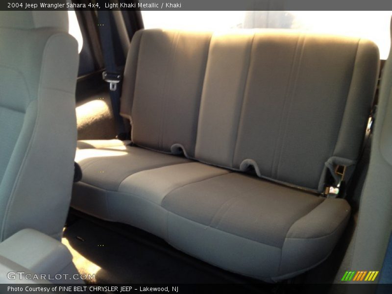 Light Khaki Metallic / Khaki 2004 Jeep Wrangler Sahara 4x4