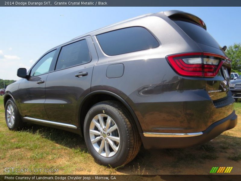 Granite Crystal Metallic / Black 2014 Dodge Durango SXT