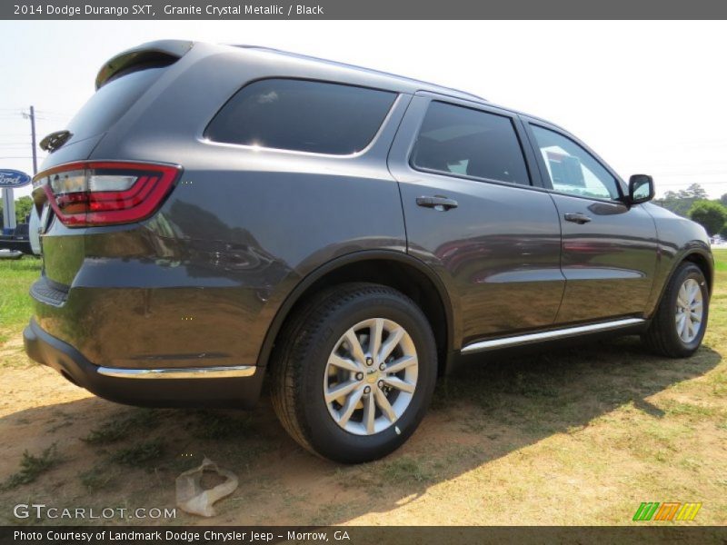 Granite Crystal Metallic / Black 2014 Dodge Durango SXT