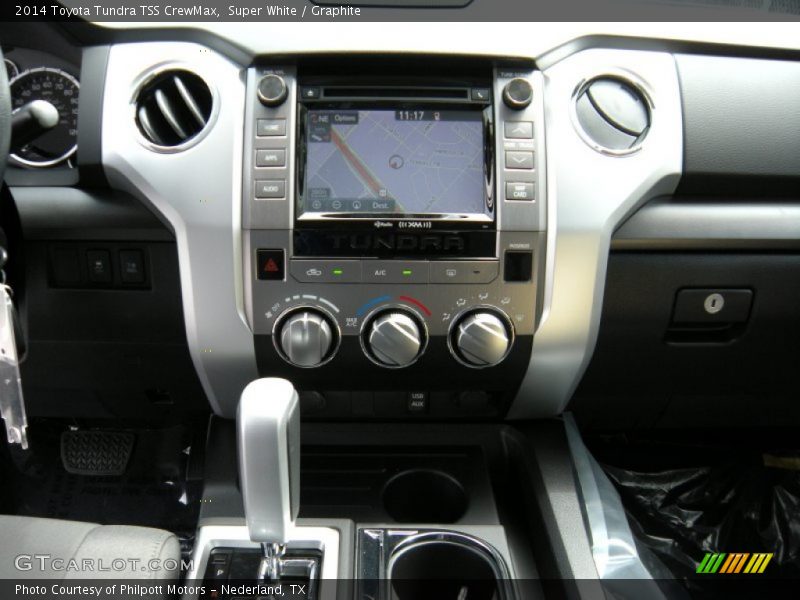 Super White / Graphite 2014 Toyota Tundra TSS CrewMax