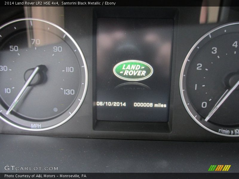 Santorini Black Metallic / Ebony 2014 Land Rover LR2 HSE 4x4