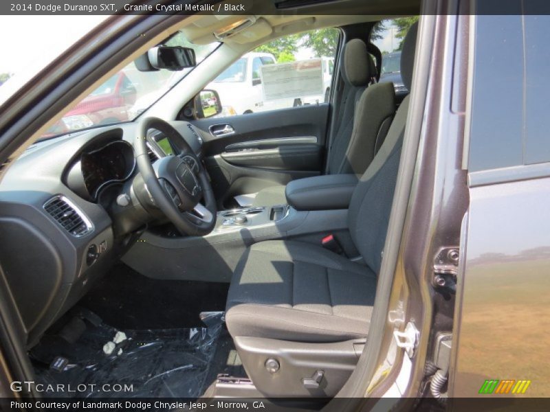 Granite Crystal Metallic / Black 2014 Dodge Durango SXT