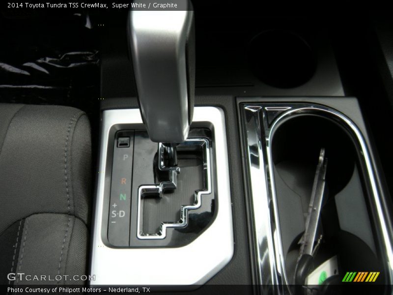 Super White / Graphite 2014 Toyota Tundra TSS CrewMax