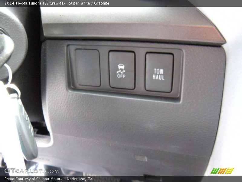Super White / Graphite 2014 Toyota Tundra TSS CrewMax