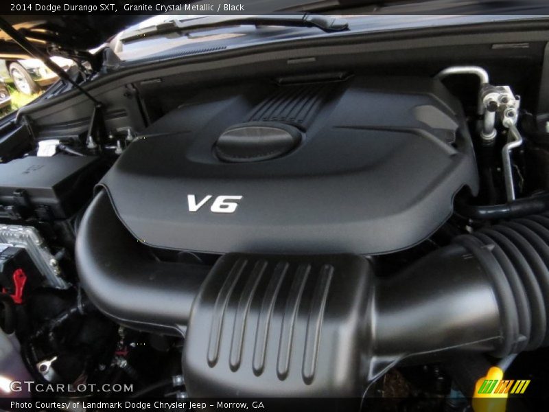 Granite Crystal Metallic / Black 2014 Dodge Durango SXT