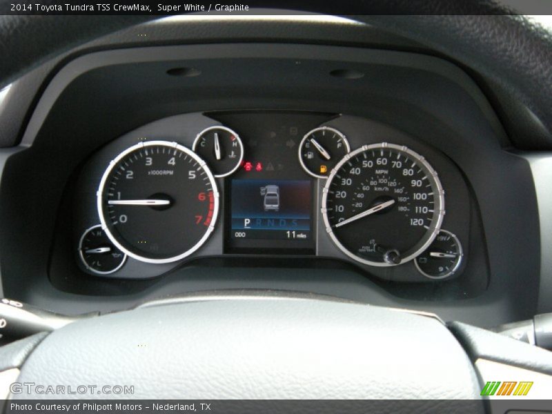 Super White / Graphite 2014 Toyota Tundra TSS CrewMax