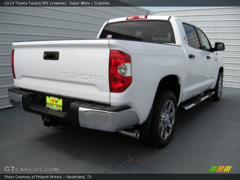 Super White / Graphite 2014 Toyota Tundra SR5 Crewmax
