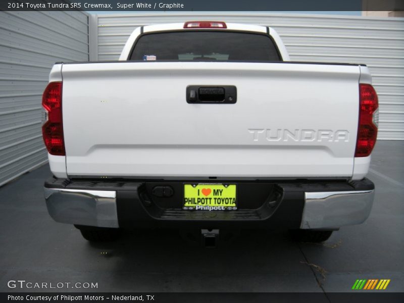 Super White / Graphite 2014 Toyota Tundra SR5 Crewmax