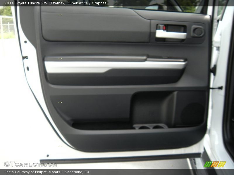 Super White / Graphite 2014 Toyota Tundra SR5 Crewmax