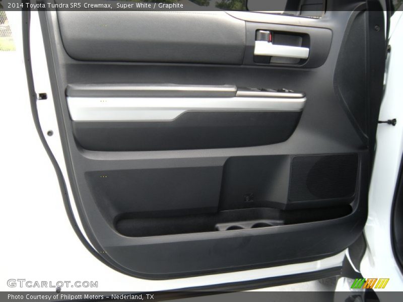Super White / Graphite 2014 Toyota Tundra SR5 Crewmax