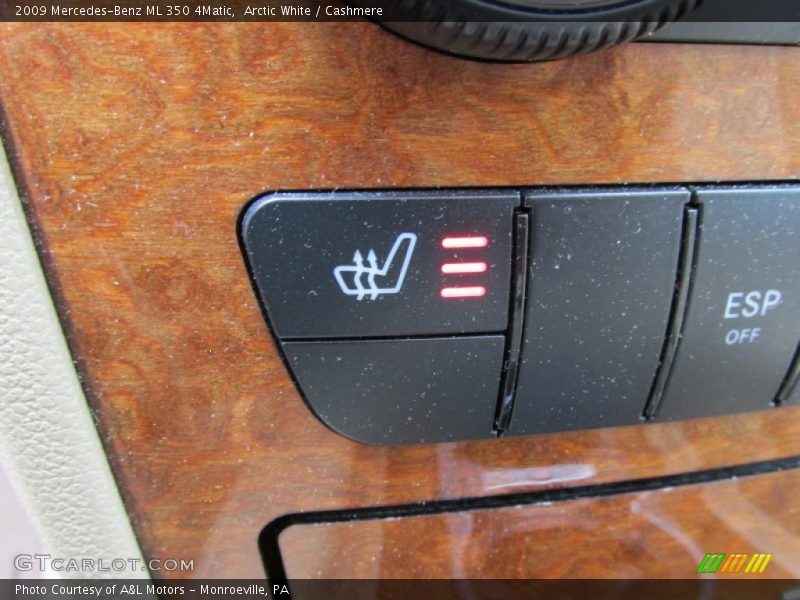 Arctic White / Cashmere 2009 Mercedes-Benz ML 350 4Matic