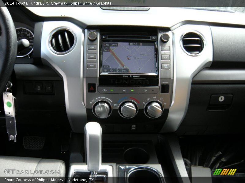 Super White / Graphite 2014 Toyota Tundra SR5 Crewmax